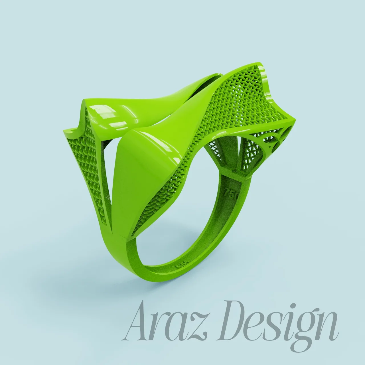 Tori Astkhvan Ring 3D Model — image 5