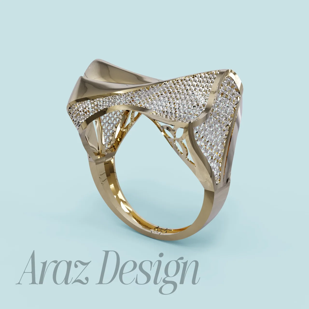 Tori Astkhvan Ring 3D Model — image 4