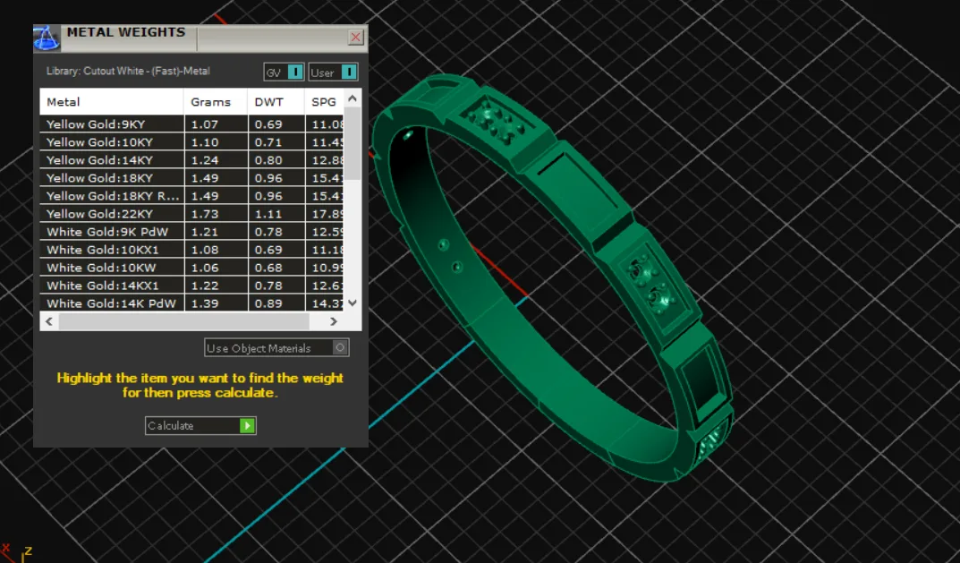Enamel Khor Ring Code 1 3D Model — image 7