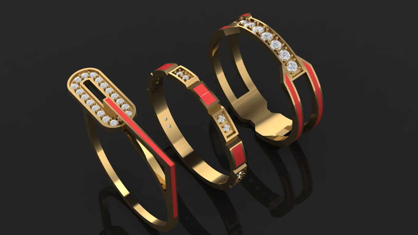 Enamel Khor Collection 3D Model — image 3