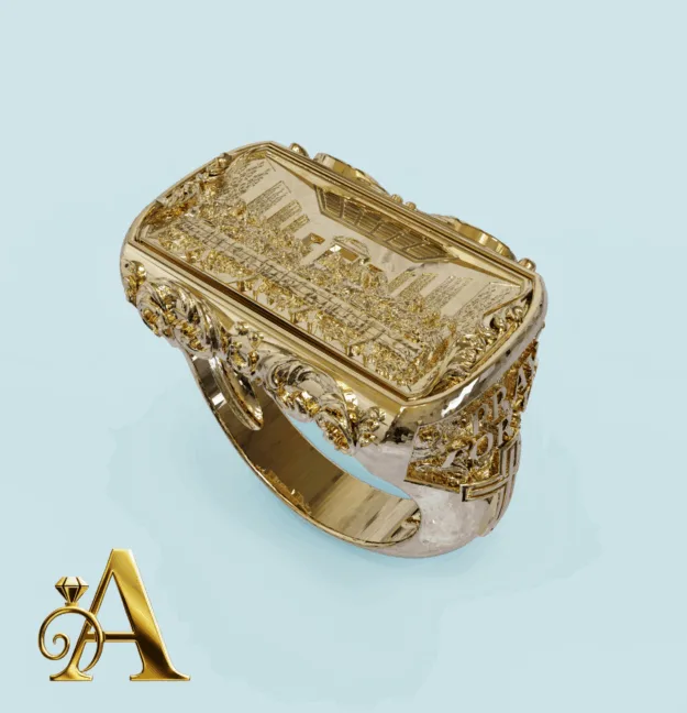 Sham Akhr Ring The Last Supper 3D Model