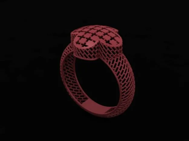 Cut Van Cleef Fyvzhn Khor Ring 3D Model