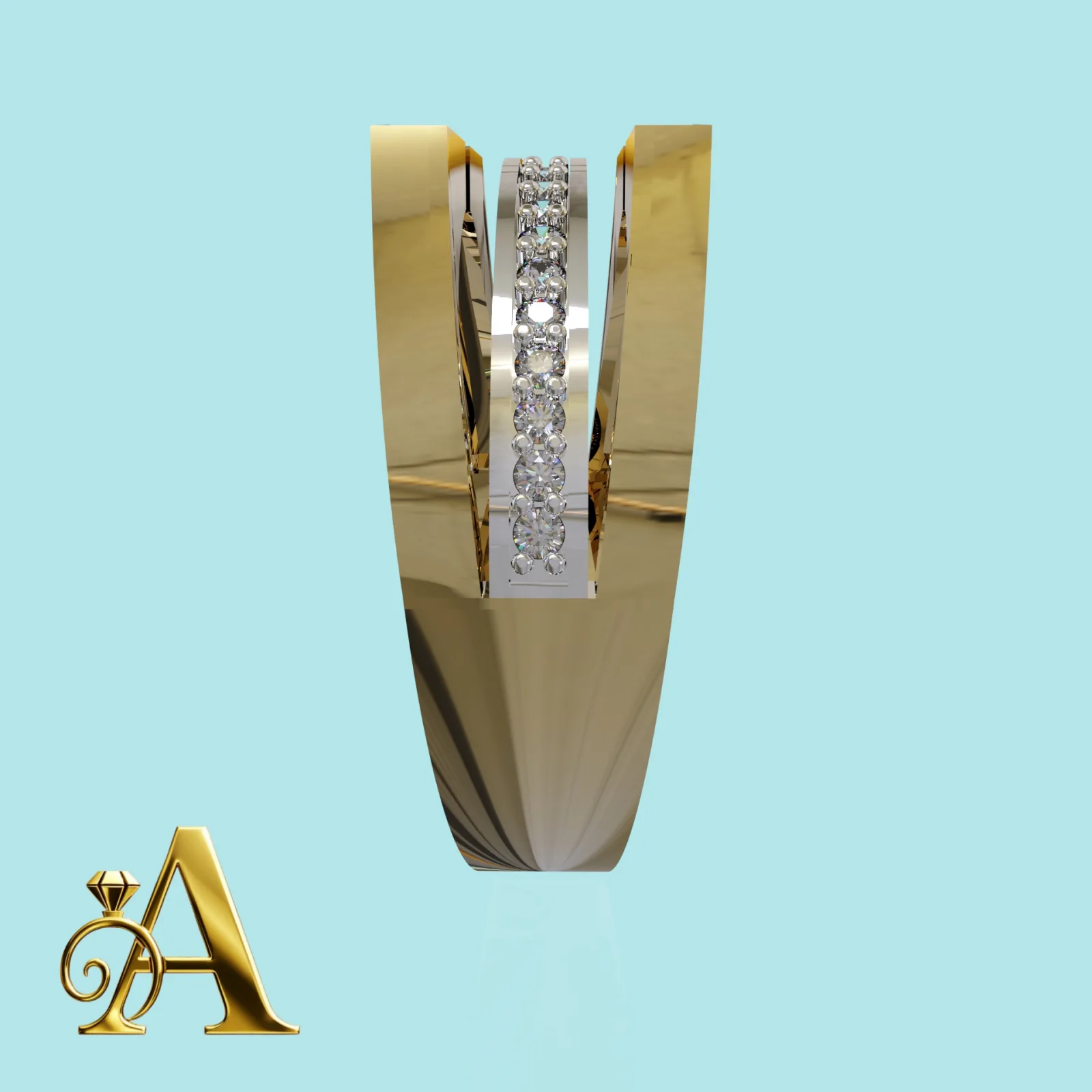 Shakaf Talayi Ring 3D Model — image 3