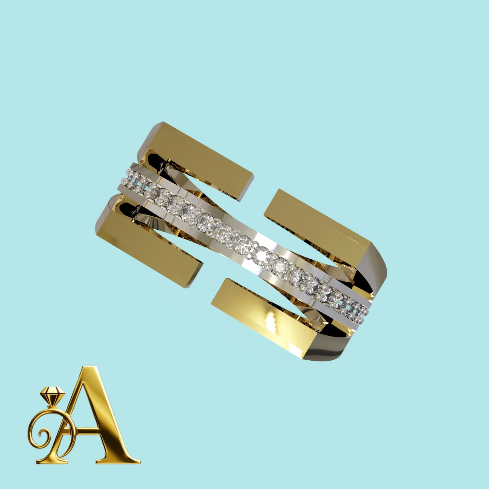 Shakaf Talayi Ring 3D Model — image 2