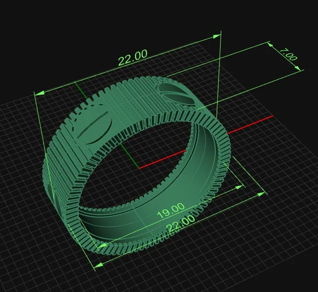 Cartier Love Namhdod Ring 3D Model — image 4