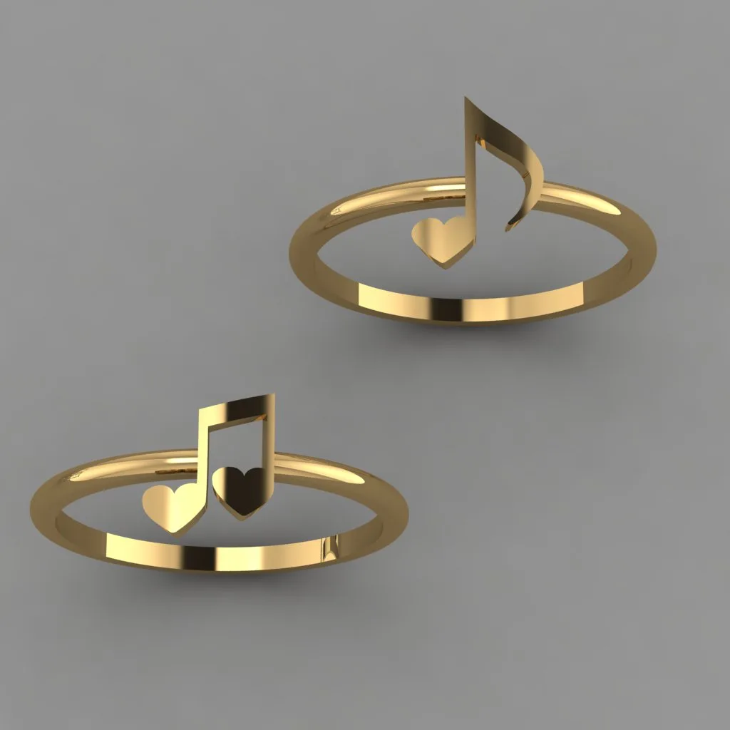 Minimal Mosighi Ring Collection 3D Model — image 4