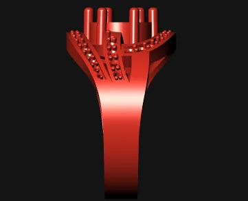 Stone Ring 3D Model — image 3