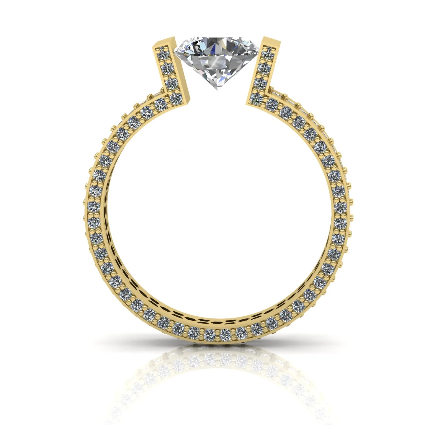 Ring Solitaire Ring Code 010 3D Model — image 8