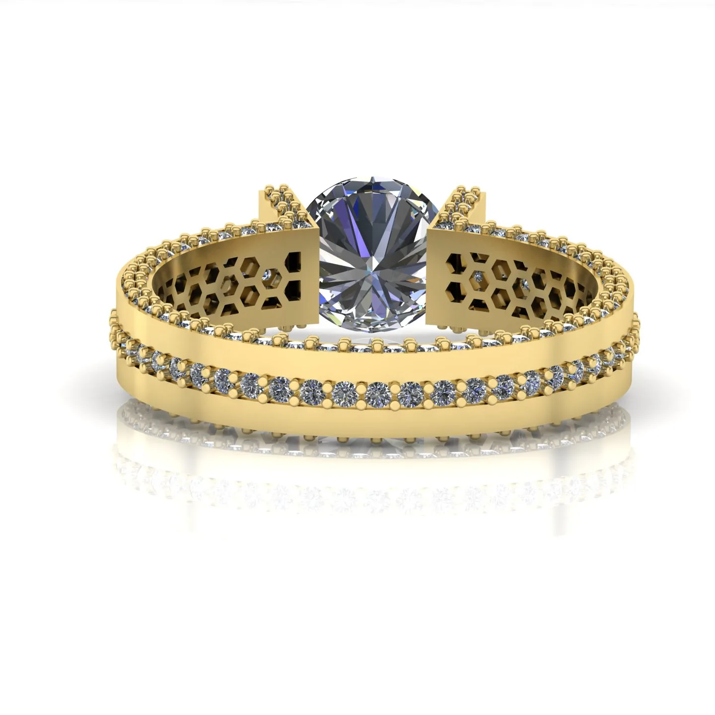 Ring Solitaire Ring Code 010 3D Model — image 5