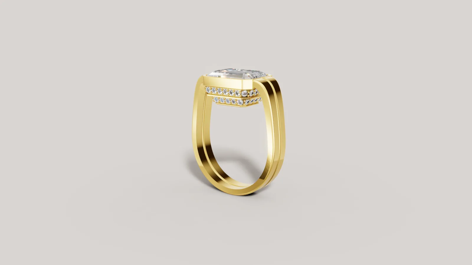 Lamira Ring 3D Model — image 4
