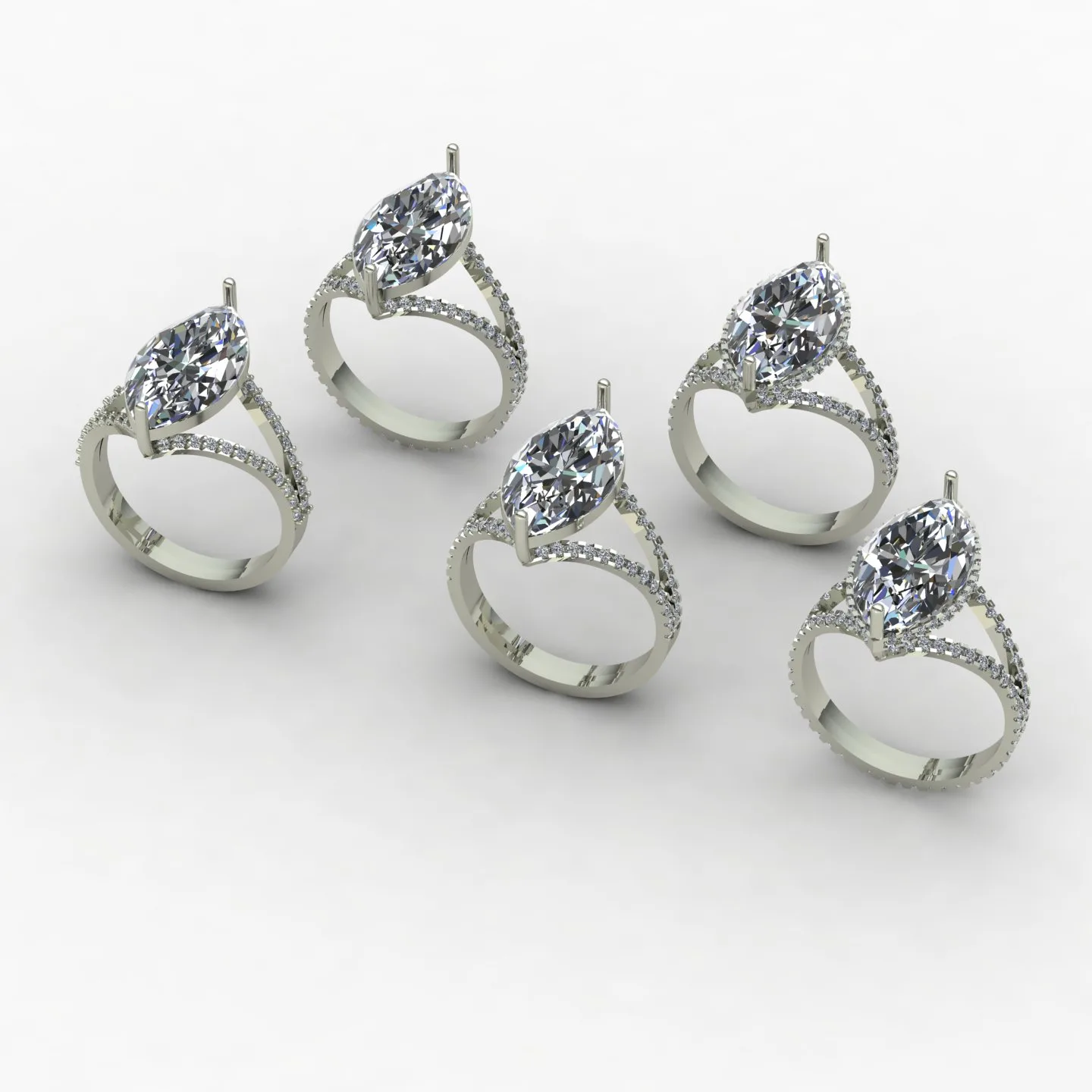 Markiz Ring Collection 3D Model — image 19