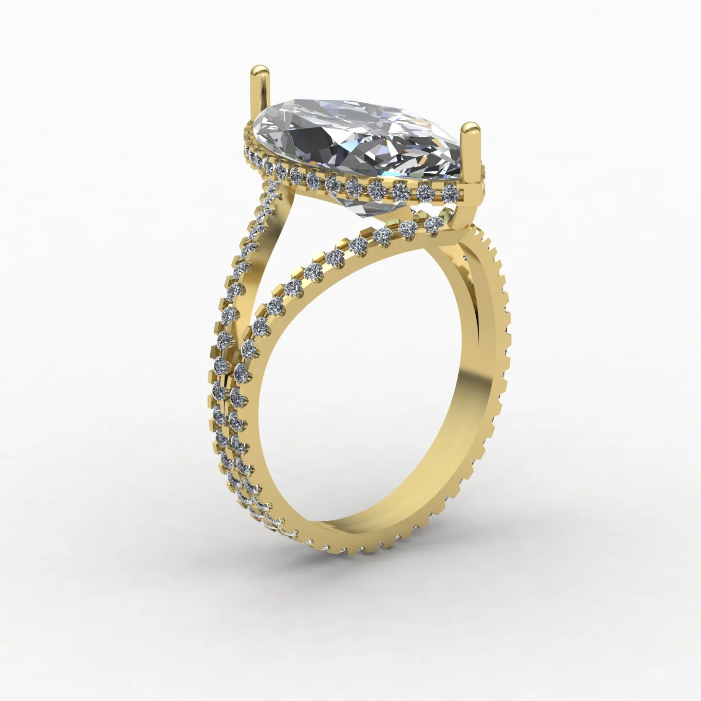 Markiz Ring Collection 3D Model — image 4