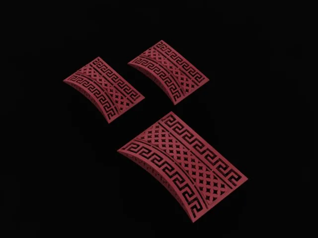 Vrsacheh Fyvzhn Half Set Code 1 3D Model — image 3