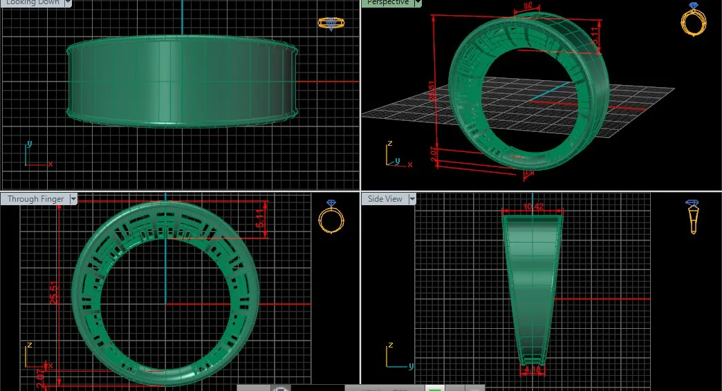 Fyvzhn Ring Code RTR2 3D Model — image 11