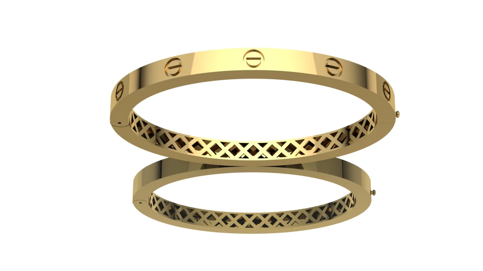 Cartier Bangl 3D Model — image 11