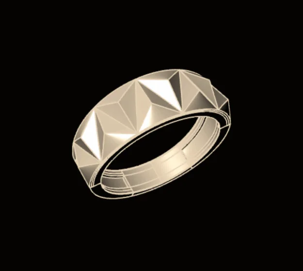 انگشتر تراش کد 02