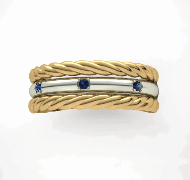 Chand Takeh Ring Code 02 3D Model — image 2