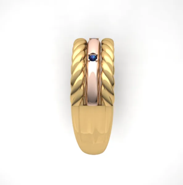 Chand Takeh Ring Code 02 3D Model — image 3