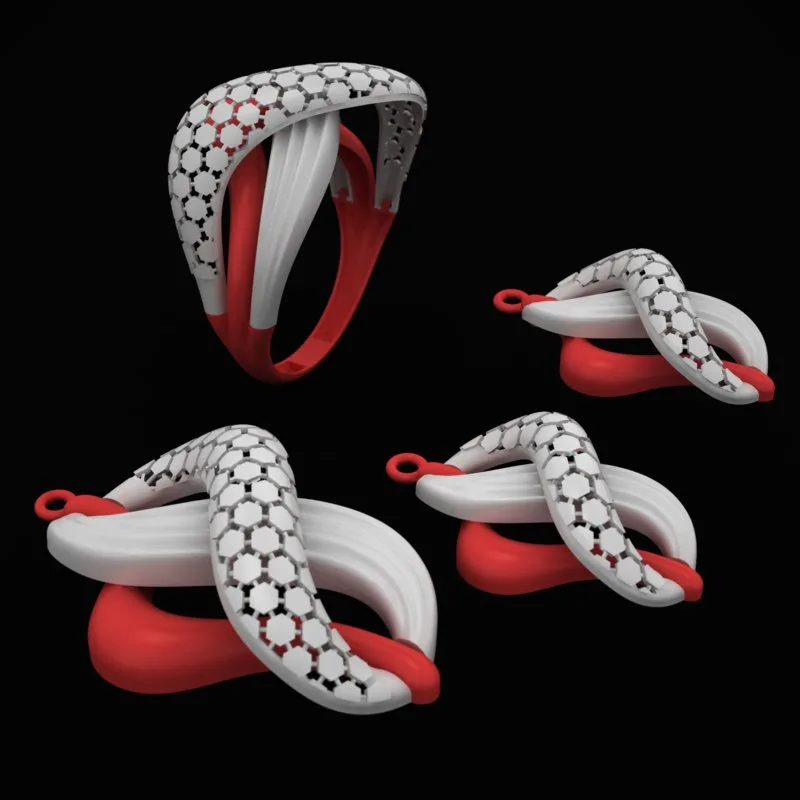 Cut Khor Half Set N-T-A-06 3D Model