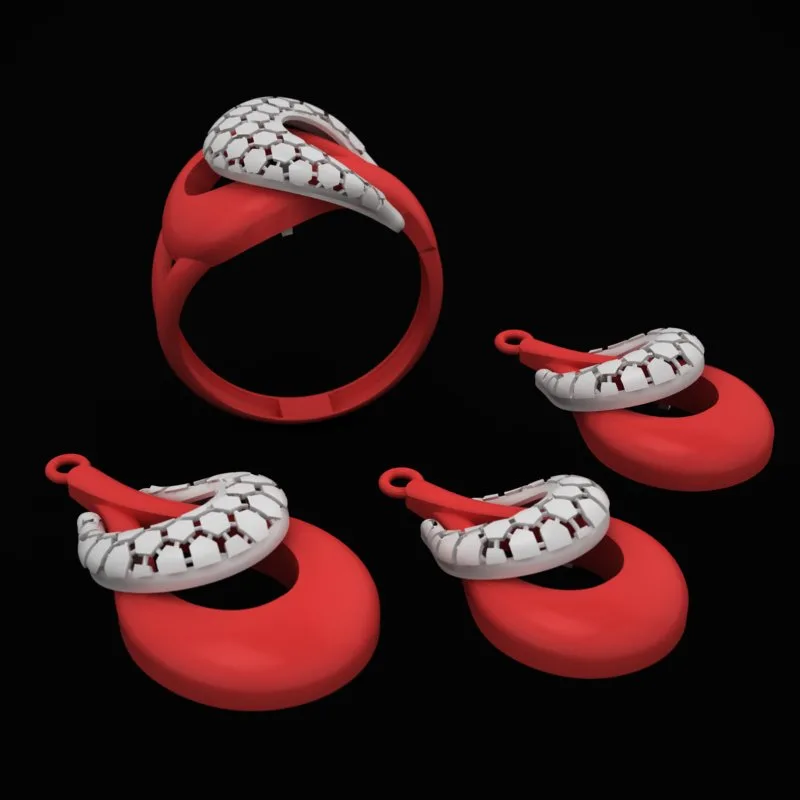 Cut Khor Half Set N-T-A-10 3D Model