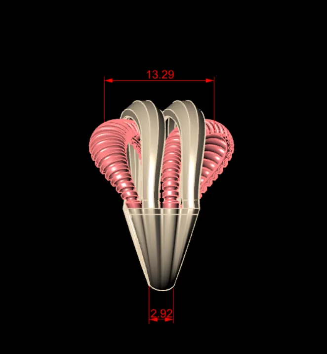 Chand Takeh Ring Code 07 3D Model — image 2