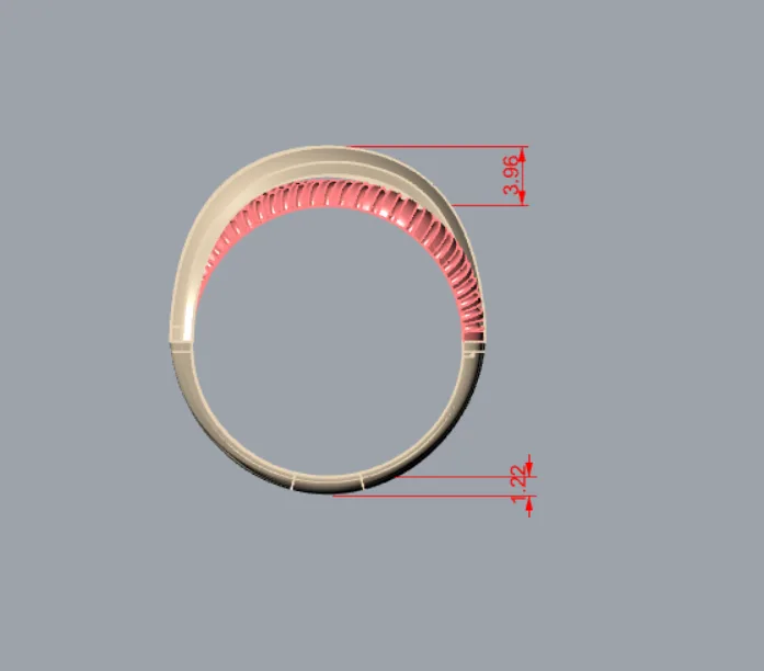 Chand Takeh Ring Code 07 3D Model — image 3