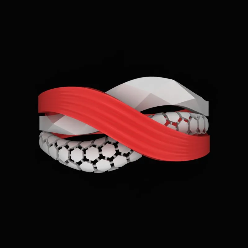 Cut Khor Ring R-T-A-01 3D Model — image 2