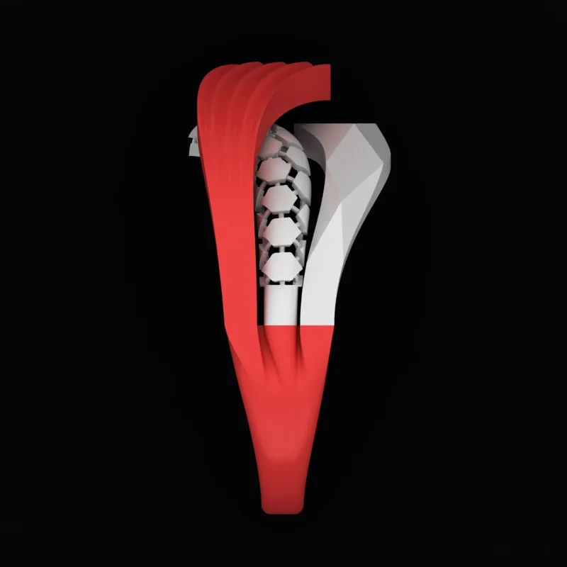 Cut Khor Ring R-T-A-01 3D Model — image 4