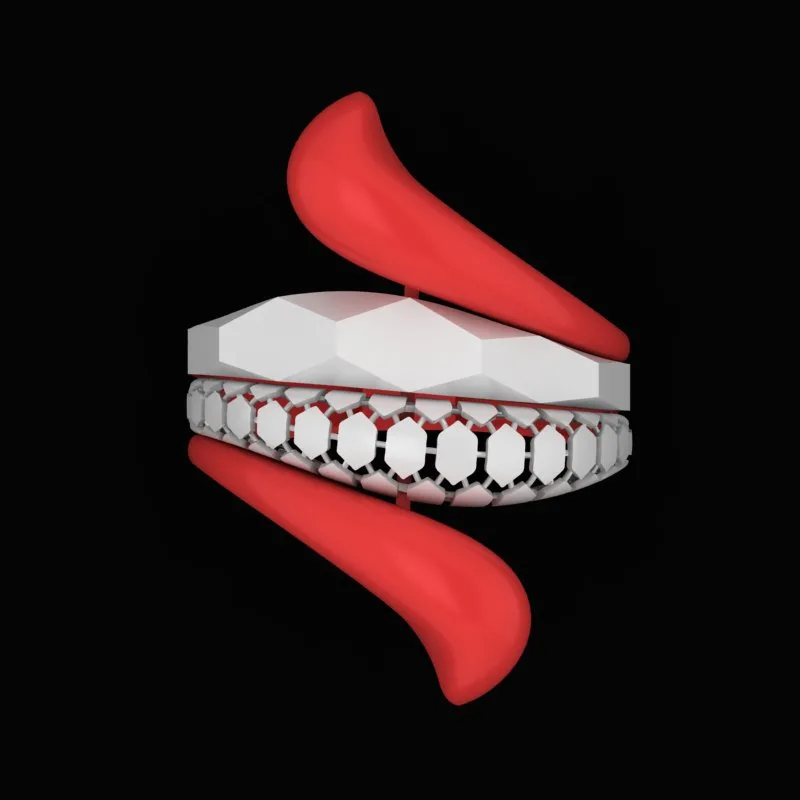 Cut Khor Ring R-T-A-03 3D Model — image 2