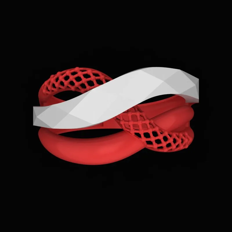 Cut Khor Ring R-T-A-07 3D Model — image 2