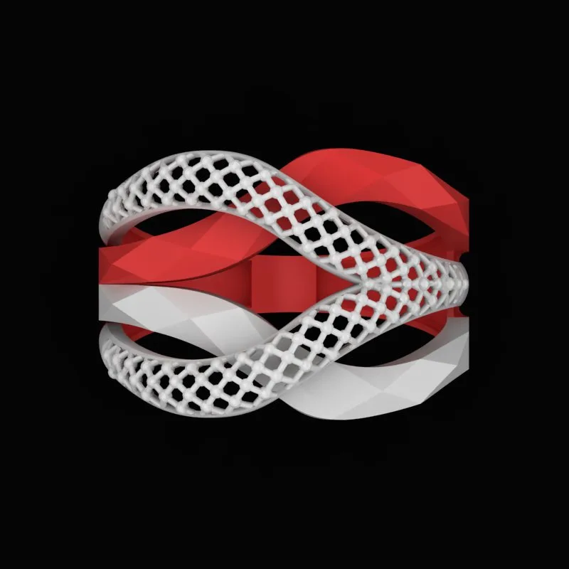 Cut Khor Ring R-T-A-10 3D Model — image 2