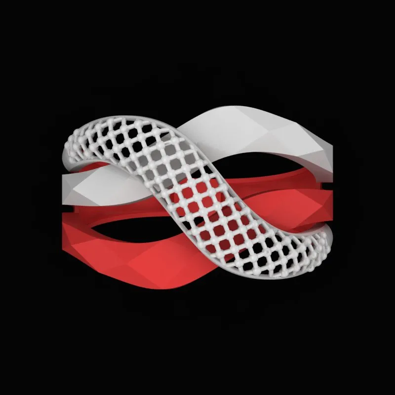 Cut Khor Ring R-T-A-11 3D Model — image 2