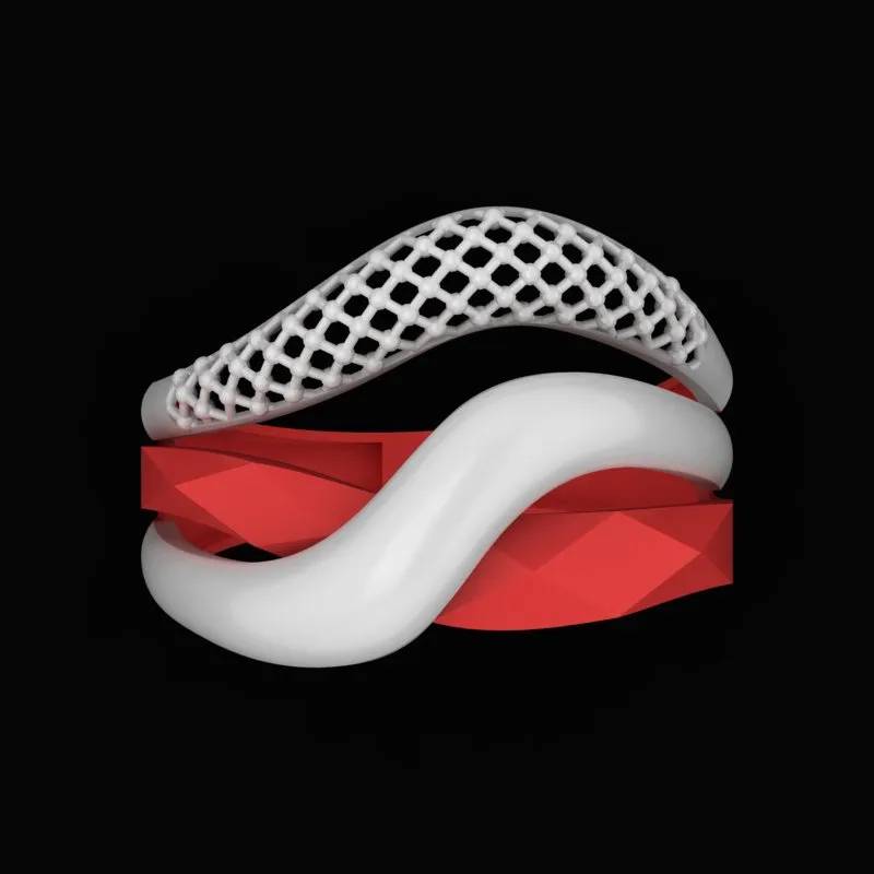 Cut Khor Ring R-T-A-12 3D Model — image 2