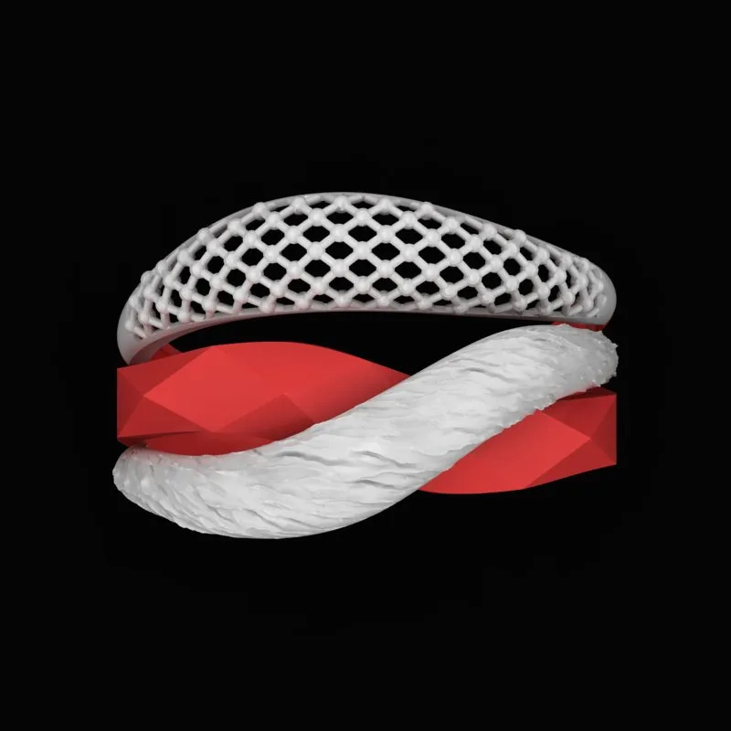 Cut Khor Ring R-T-A-15 3D Model — image 2