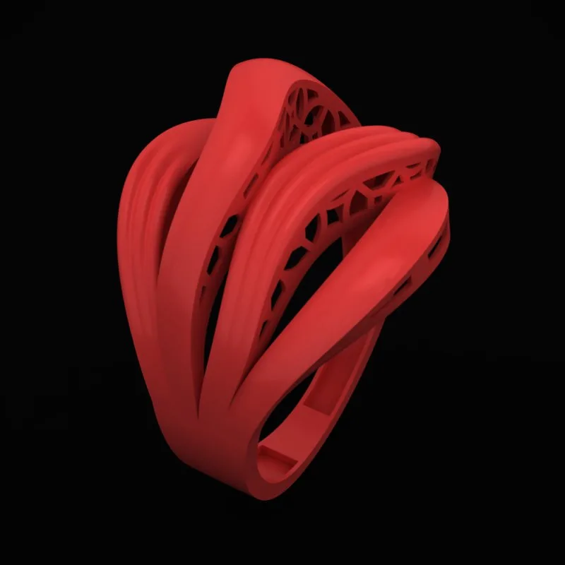 Kazhal Ring R-Kazhal-06 3D Model