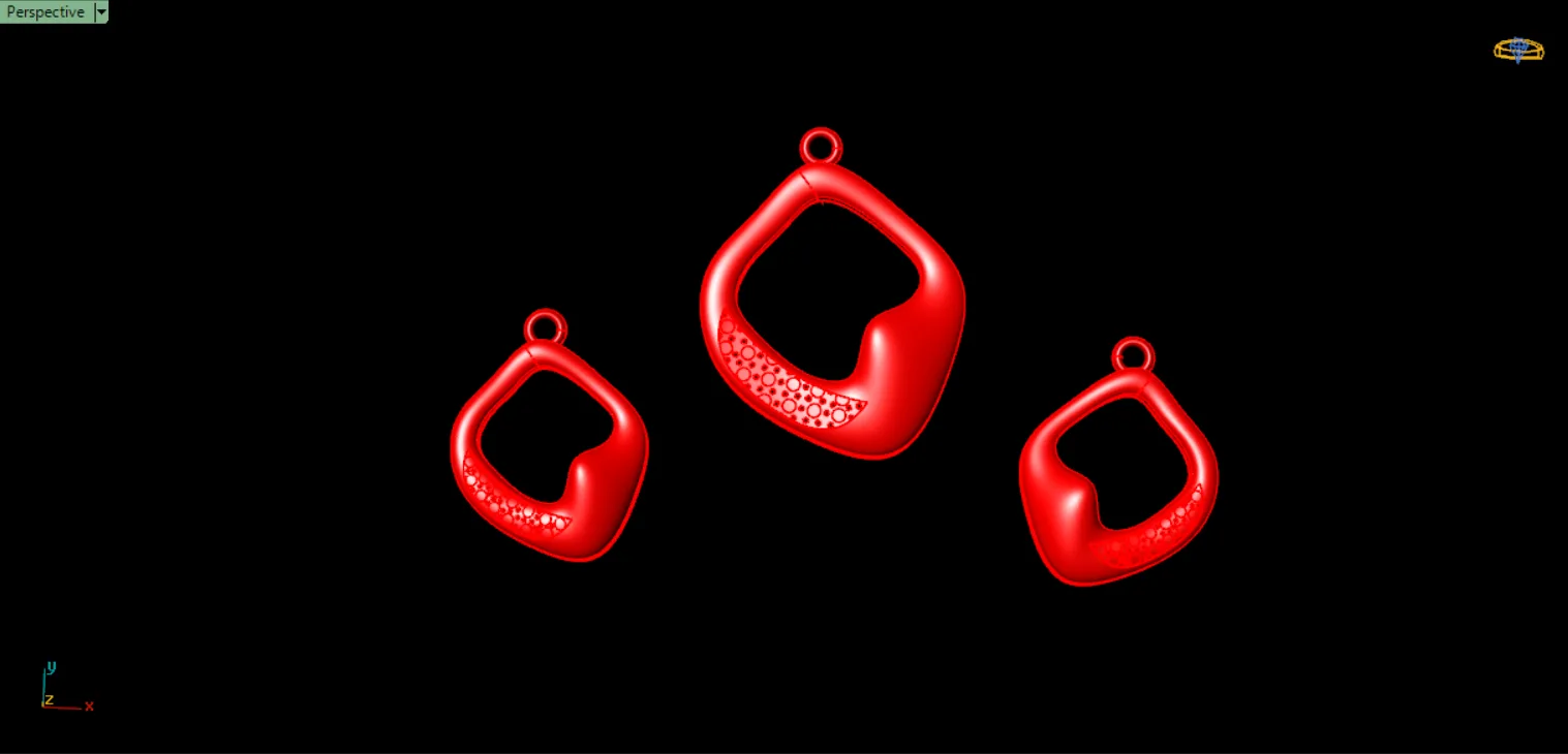 Cut Khor Half Set Code 22 3D Model — image 2