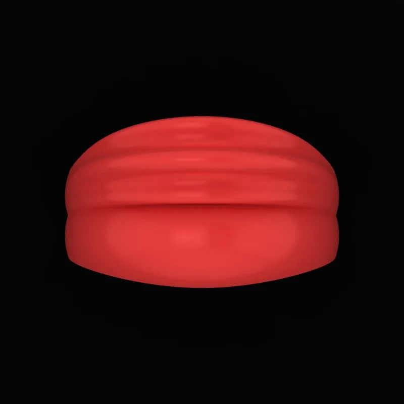 Matte Polished Ring R-M&B-02 3D Model — image 2