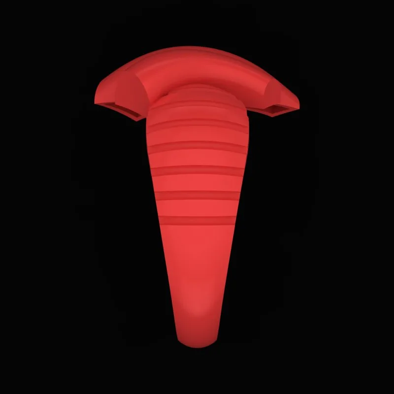 Matte Polished Ring R-M&B-03 3D Model — image 4