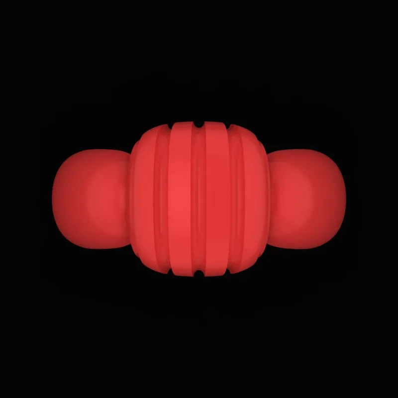 Matte Polished Ring R-M&B-11 3D Model — image 2