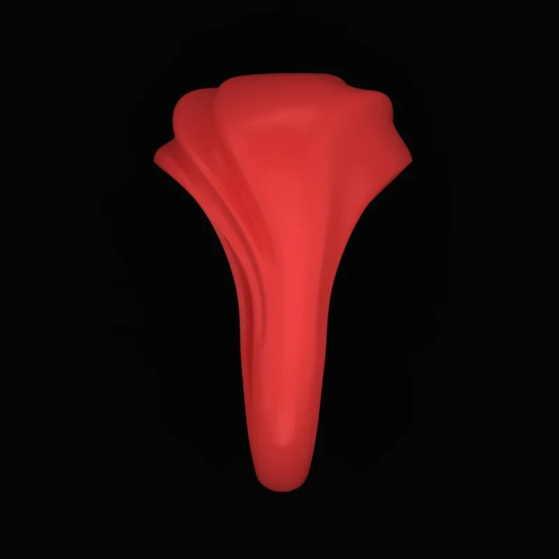 Matte Polished Ring R-M&B-13 3D Model — image 4