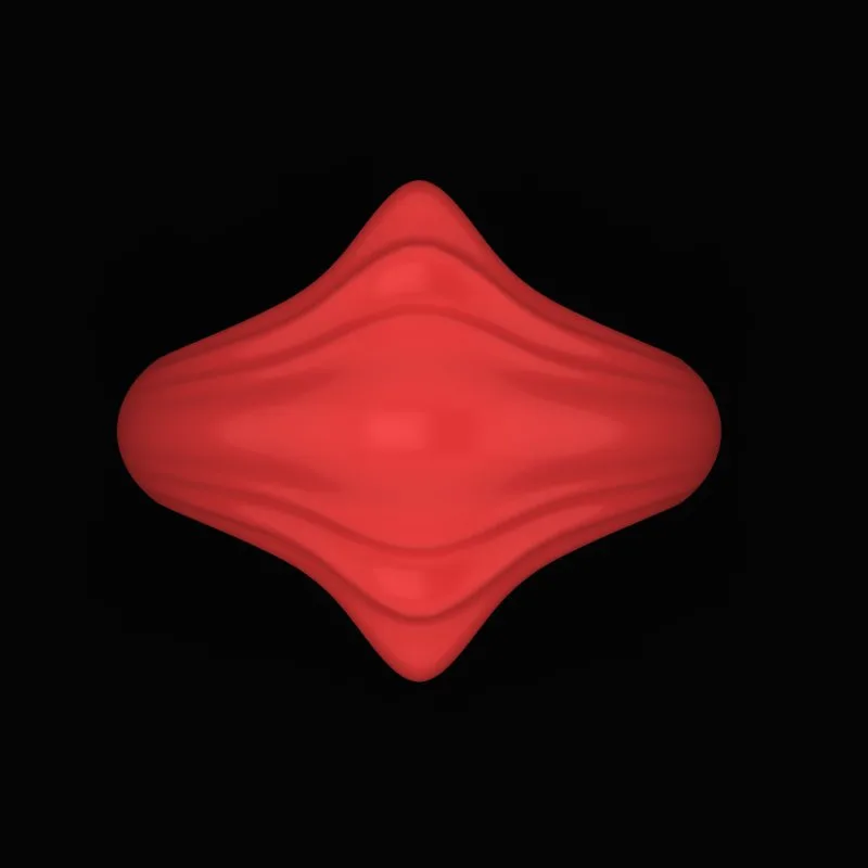 Matte Polished Ring R-M&B-15 3D Model — image 2