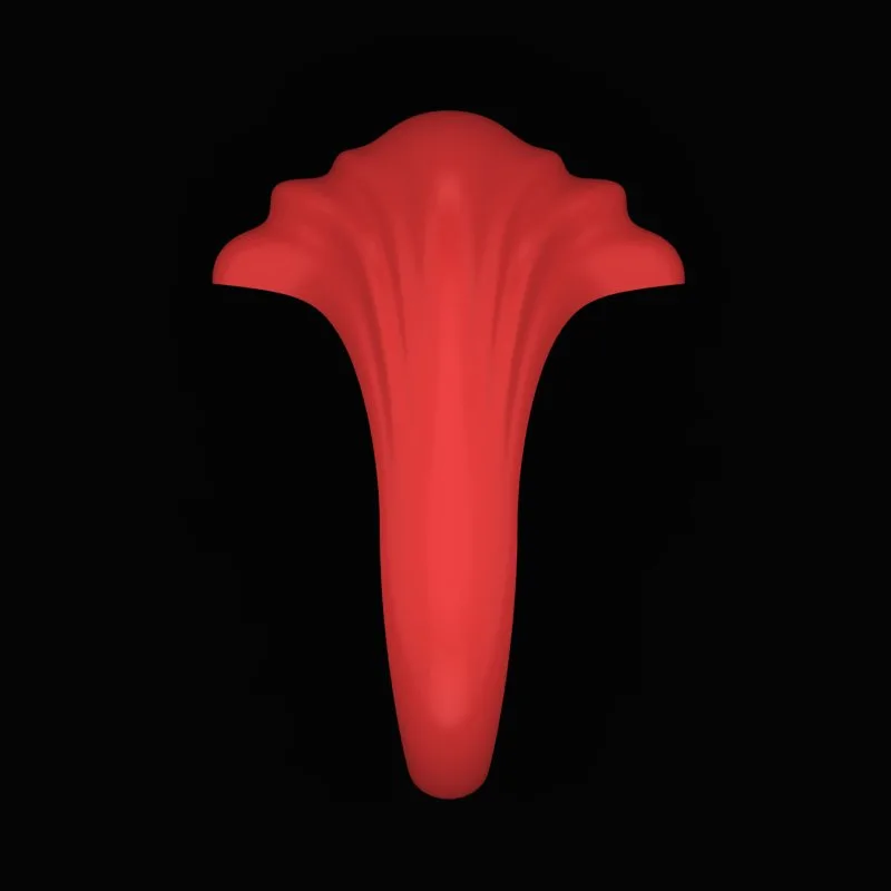 Matte Polished Ring R-M&B-15 3D Model — image 4