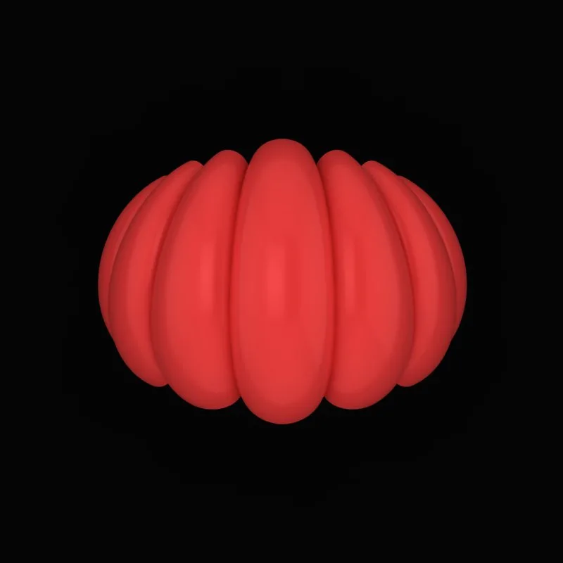 Matte Polished Ring R-M&B-17 3D Model — image 2