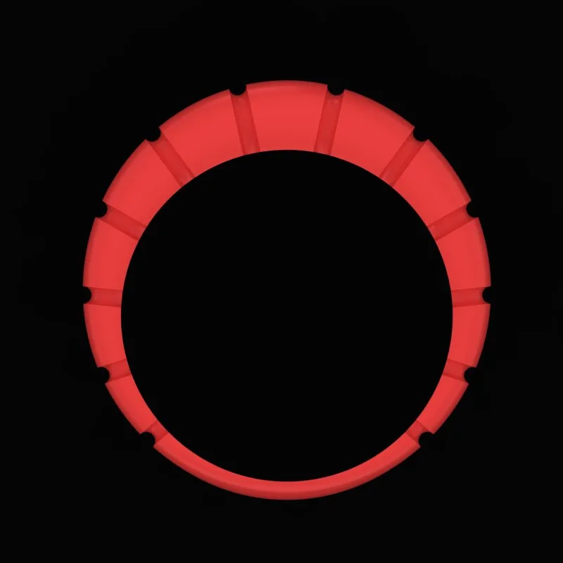 Matte Polished Ring R-M&B-19 3D Model — image 3