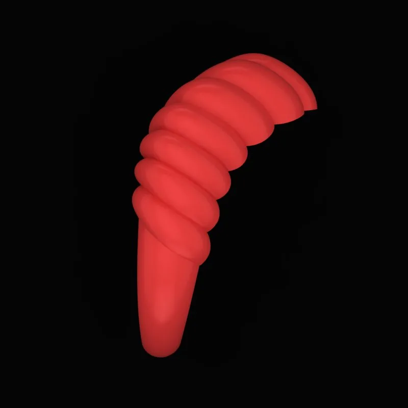 Matte Polished Ring R-M&B-20 3D Model — image 4