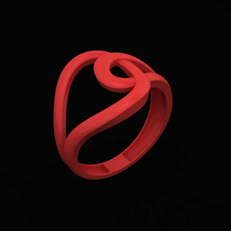 انگشتر مینیمال R-Minimal-10