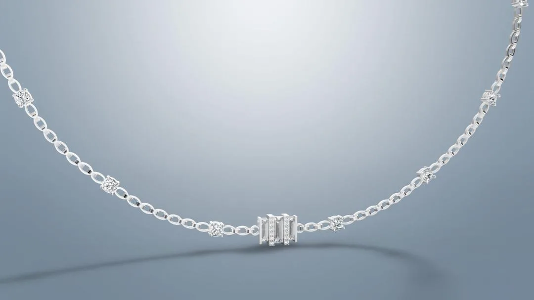 Necklace Chain Jewelry 3D Model — image 3