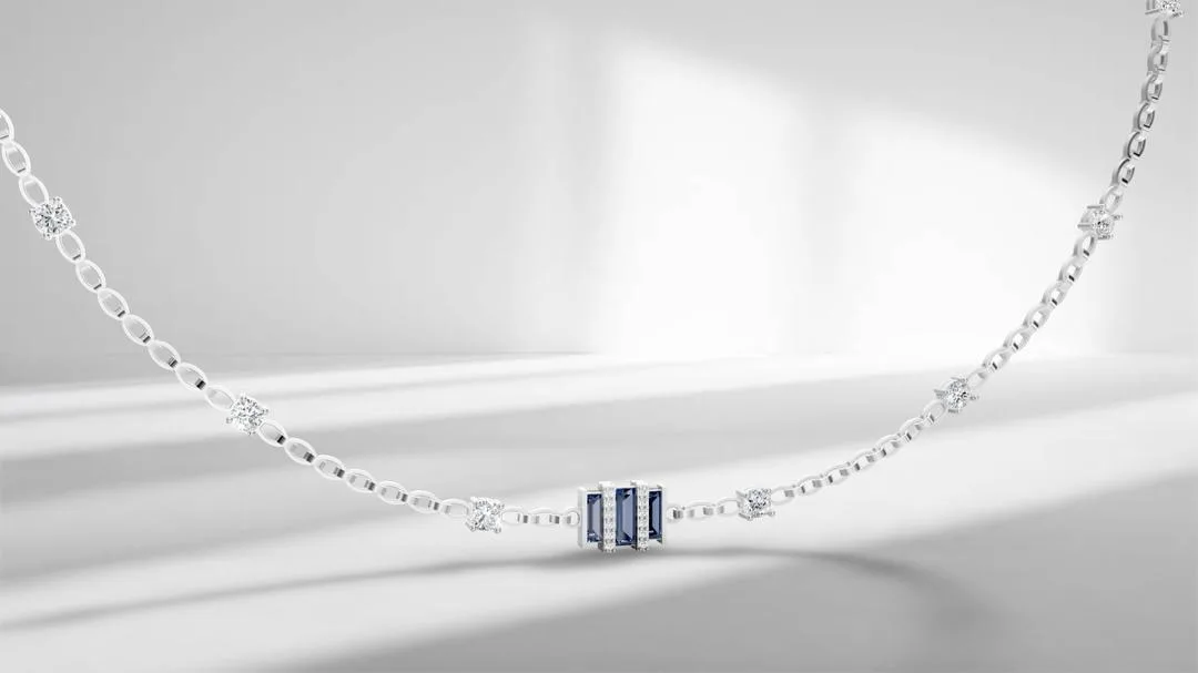 Necklace Chain Jewelry 3D Model — image 2