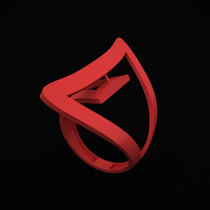 انگشتر مینیمال R-Minimal-22