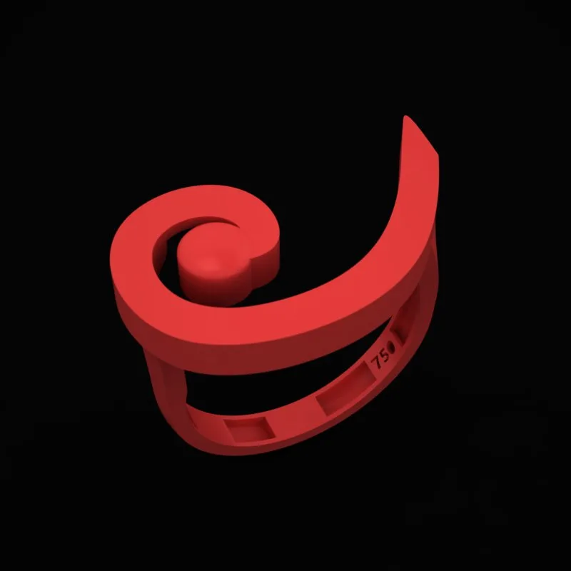 انگشتر مینیمال R-Minimal-40